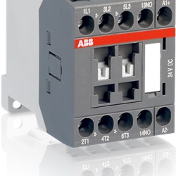 Contattore ASL12-30-10-81 3 poli 24V DC 5,5 kW controllo motori trifase