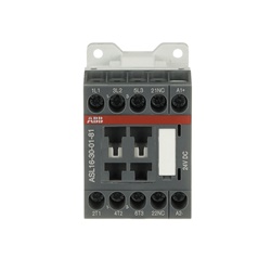 Contattore ASL16 3 poli 7,5 kW 24V DC controllo motori trifase e circuiti potenza