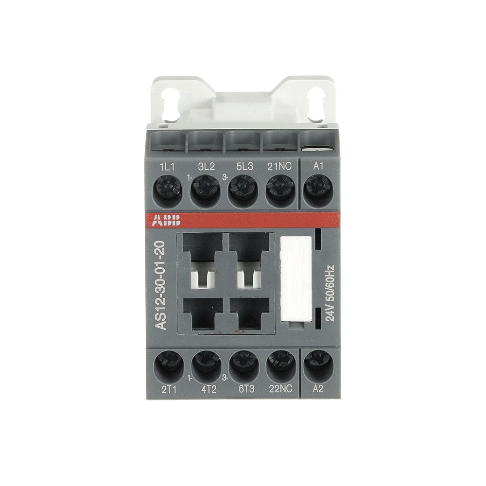 Contattore AS12-30-01-20 24V 3 poli controllo motori trifase fino 690V AC