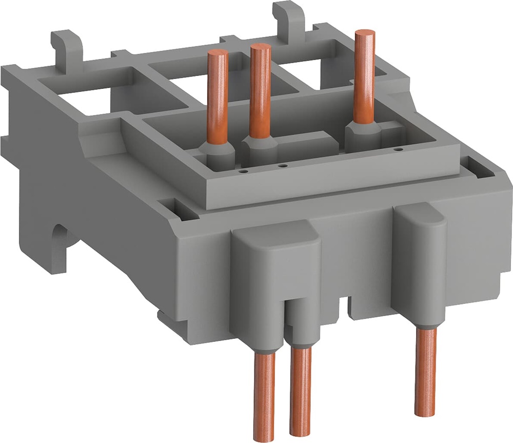 Collegamento isolato BEA16-4 per contattori AF09-AF16 con motor starter manuale MS116-MS132