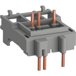 Collegamento isolato BEA16-4 per contattori AF09-AF16 con motor starter manuale MS116-MS132