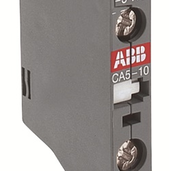 Contatto ausiliare 1 polo 1NA CA5-10 per contattori serie A e N uso industriale standard