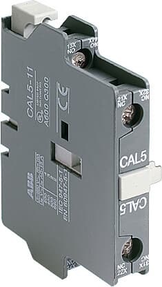 Contatto ausiliare CAL5-11 1NA+1NC montaggio laterale per ambienti industriali standard