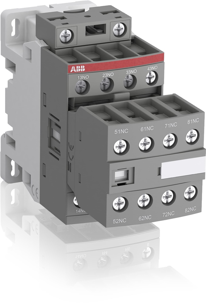 Contattore ausiliario NF80E-13 8 poli 100-250V AC/DC per circuiti controllo e automazione