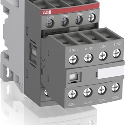 Contattore ausiliario NF80E-13 8 poli 100-250V AC/DC per circuiti controllo e automazione