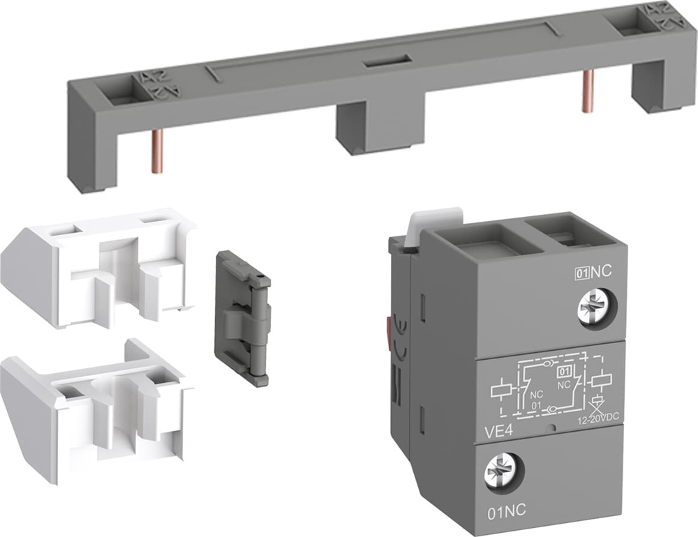 Interblocco meccanico-elettrico VEM4 per contattori AF09-AF38 alta sicurezza installazione compatta