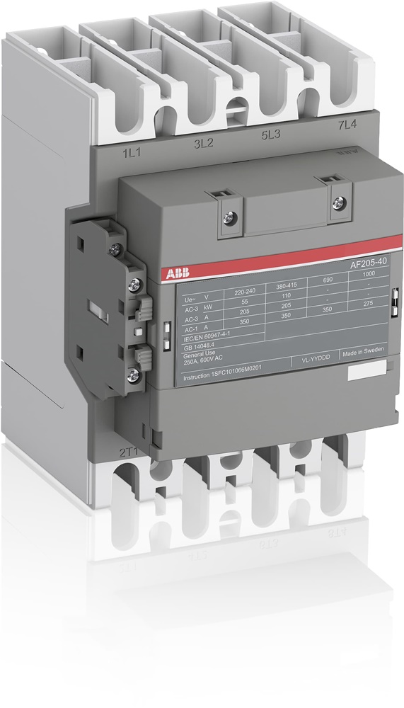 Contattore AF205-40-11-13 4 poli 350A 100-250V controllo motori fino 110 kW