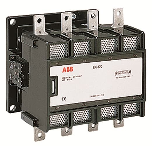 Contattore 4 poli EK550-40-11 220-230V 50Hz per distribuzione e ferroviario AC/DC