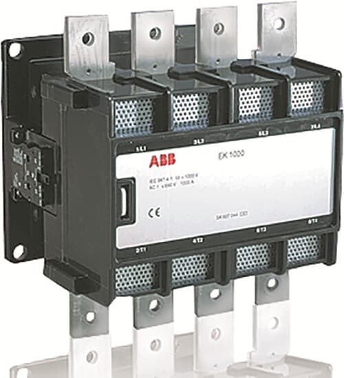Contattore 4 poli EK1000-40-11 220-230V 50Hz per distribuzione e applicazioni ferroviarie AC/DC