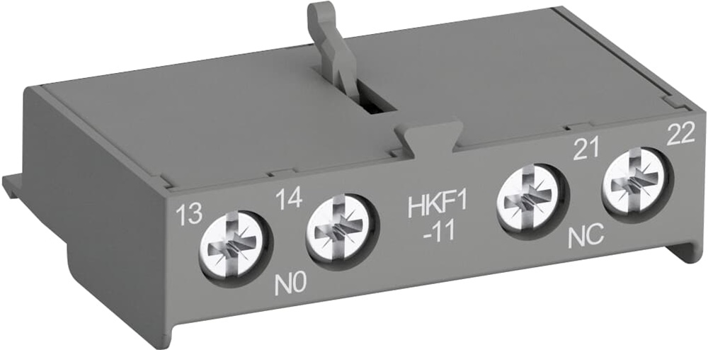 Contatto ausiliario frontale HKF1-11 1NA+1NC per motor starter MS116-MS165 controllo circuiti elettrici