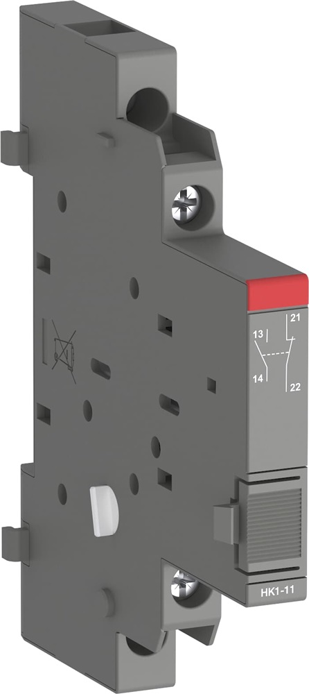 Contatto ausiliario laterale 1NA+1NC per interruttori motore MS116 MS132 MS165 uso industriale