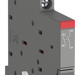 Contatto ausiliario HK1-20 2NA montaggio laterale per interruttori motore manuali MS116 MS132 MS165