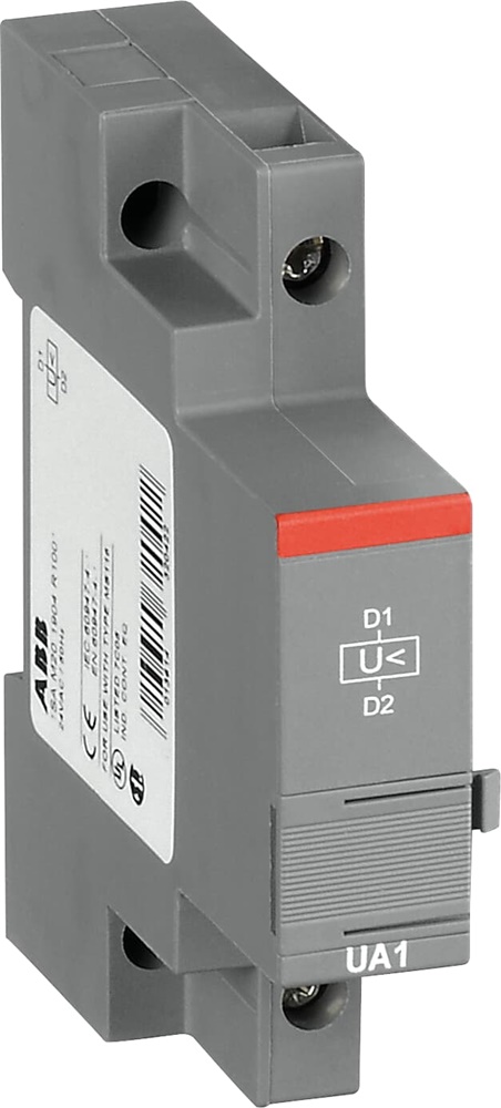 Bobina comando sottotensione 24V UA1 per interruttori motore MS116 MS132 MS165 industriale e civile