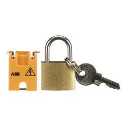SA3 sistema blocco con lucchetto set adattatore e 3 chiavi per MS116