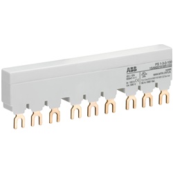 Barra collettrice rame 3 poli 100A per avviatori motore MS116 MS132