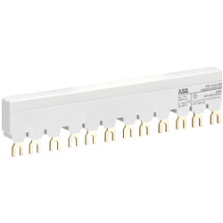 Barra collettrice trifase 100A per 4 motor starter MS116/MS132 uso industriale