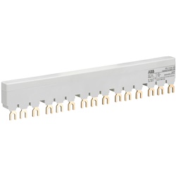 Barra collettrice 3-fasi 100A per 5 motor starter MS116 MS132 impianti elettrici industriali e civili