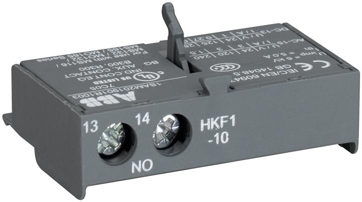 HKF1-10 CONTATTO AUX FRONT. 1NA