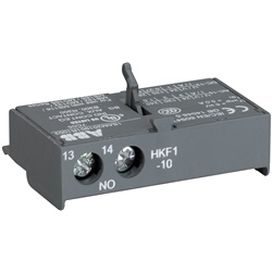 Contatto ausiliario HKF1-10 1NA montaggio frontale per interruttori motore manuali MS116 MS132 MS165