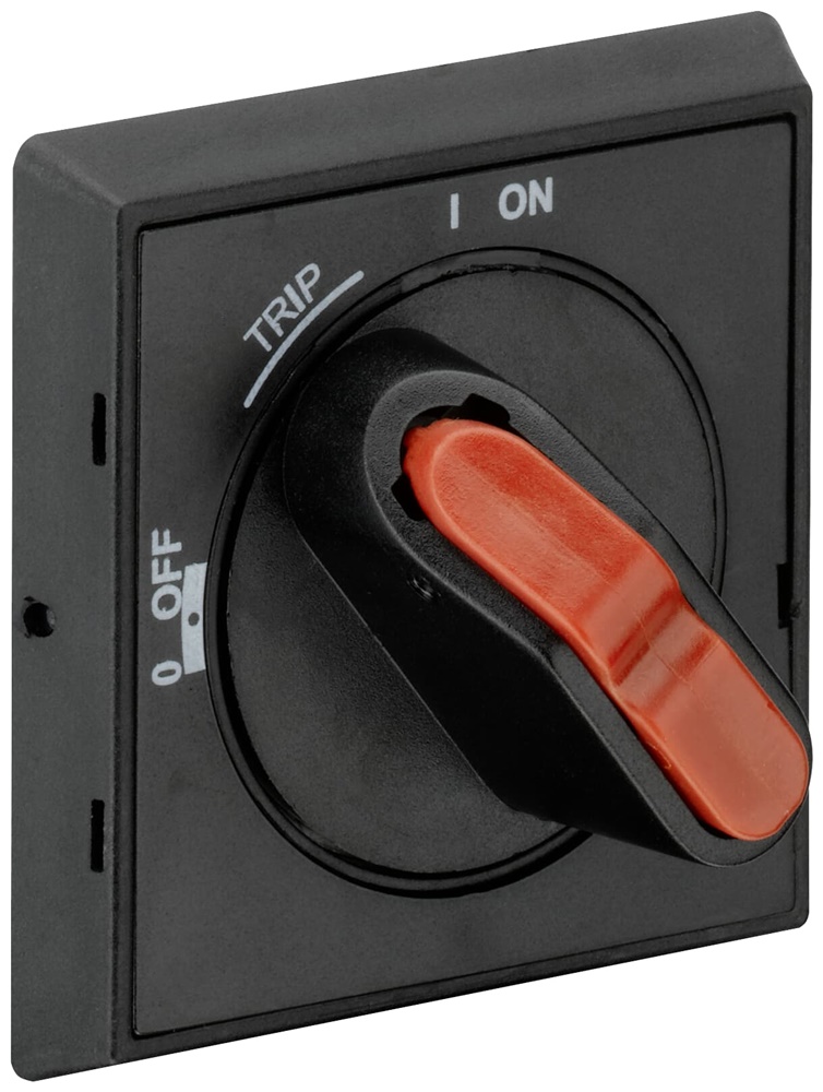 Maniglia nera IP64 3 blocchi per motor starter manuale MS1 uso industriale esterno quadro elettrico