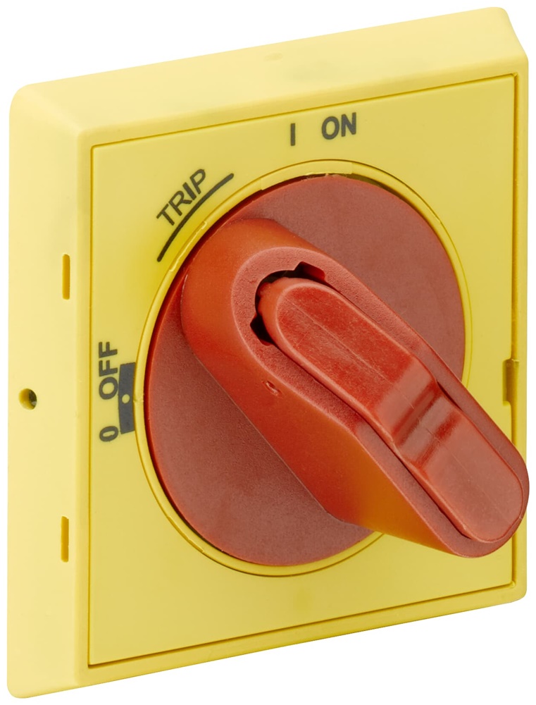Maniglia MSHD-LTY IP64 rossa/gialla 3 blocchi per interruttori manuali industriali
