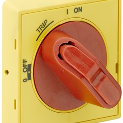 Maniglia MSHD-LTY IP64 rossa/gialla 3 blocchi per interruttori manuali industriali