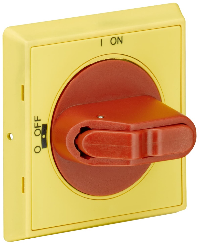 Maniglia sicurezza MSHD-LY rossa/gialla IP64 3 blocchi per avviatori manuali elettrici