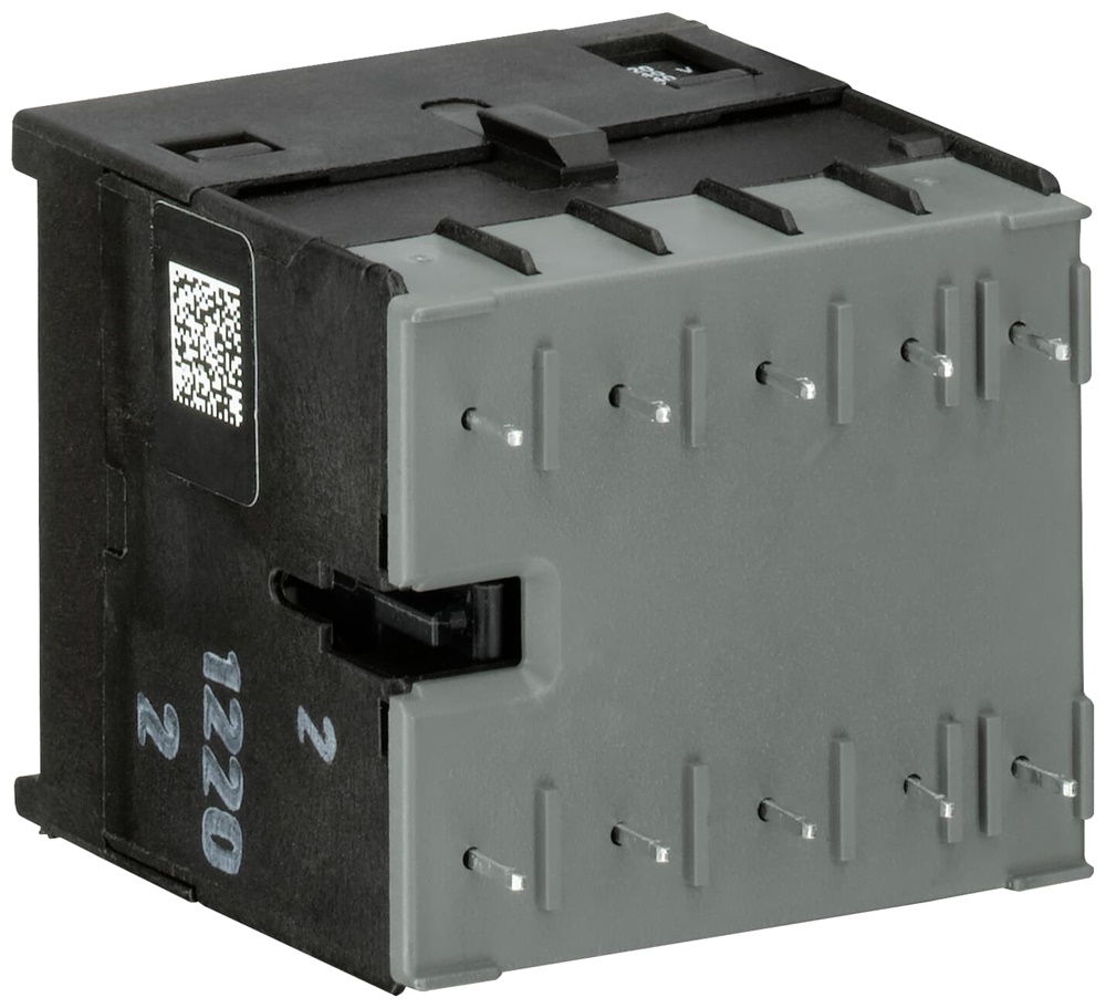 Mini Contactor B6 4 poli 220-240V AC 12A montaggio su guida DIN uso residenziale e industriale