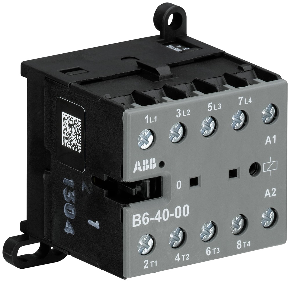 Mini Contactor B6 4 poli 220-240V AC 4 NO 0 NC morsetti a vite uso residenziale e industriale