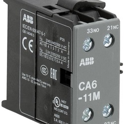 CA6-11M CONTATTO AUSILIARE 1NA+1NC