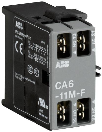 CA6-11MF CONTATTO AUSILIARE 1NA+1NC