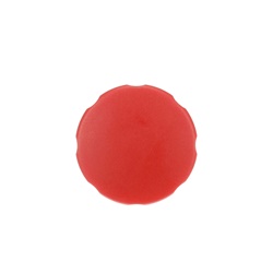 Pulsante a fungo rosso compatto 1NO+1NC 300V per controllo impianti elettrici