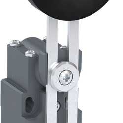 Interruttore finecorsa ELEO 814 7 con leva rullo regolabile 30mm per automazione industriale