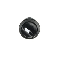 Selector Switch compatto 2 posizioni nero manopola corta per controllo elettrico professionale