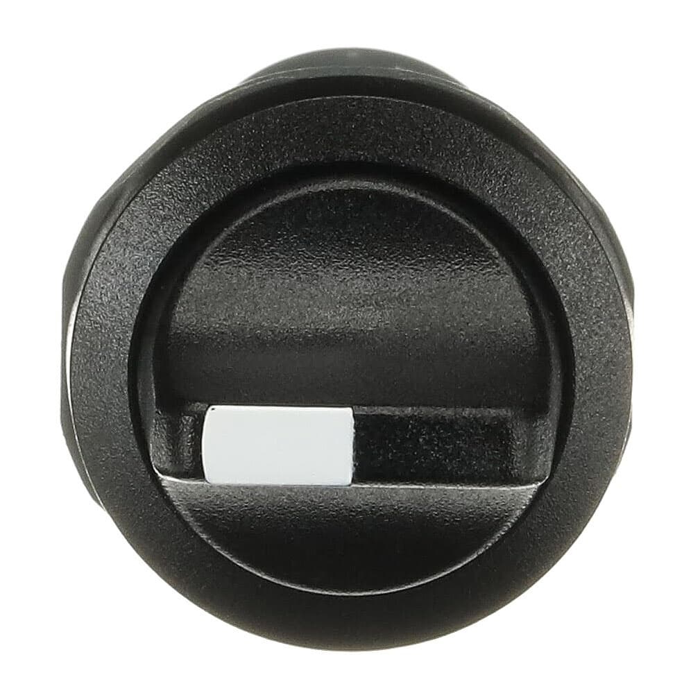 Selector Switch compatto 3 posizioni manopola corta nero non illuminato 300V uso industriale
