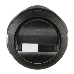 Selector Switch compatto 3 posizioni manopola corta nero non illuminato 300V uso industriale