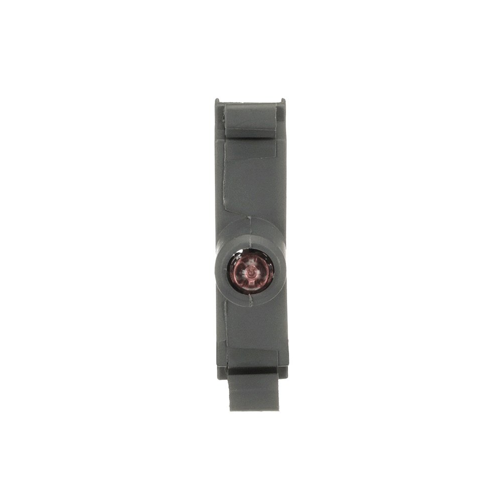 Blocco LED integrato rosso 24 V montaggio frontale segnalazione impianti elettrici