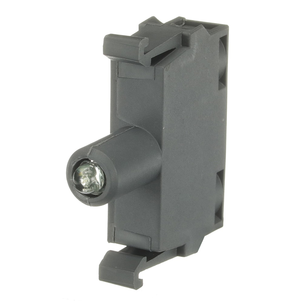 Blocco LED integrato verde 24 V AC segnalatore luminoso per impianti elettrici