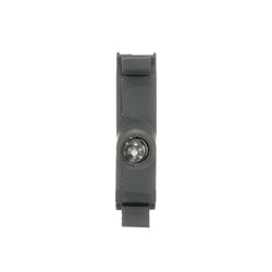 Blocco LED integrato MLBL-01W bianco illuminato montaggio frontale 24 V AC per applicazioni industriali