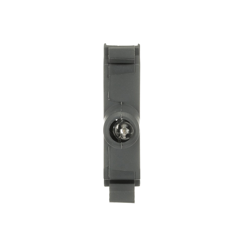 Blocco LED integrato giallo 110-130V montaggio frontale per impianti elettrici controllo segnalazione