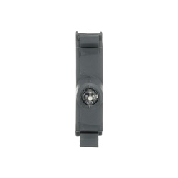 Blocco LED integrato 230V bianco illuminato montaggio frontale per impianti elettrici