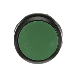 Pulsante MP1-10G verde non illuminato plastica nera per impianti elettrici professionali