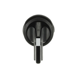Selector Switch 2 posizioni mantenute 90A nero per impianti industriali e civili