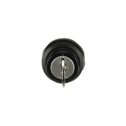 Selector Switch M2SSK2-101 2 posizioni mantenute a chiave plastica nera non illuminato per uso industriale