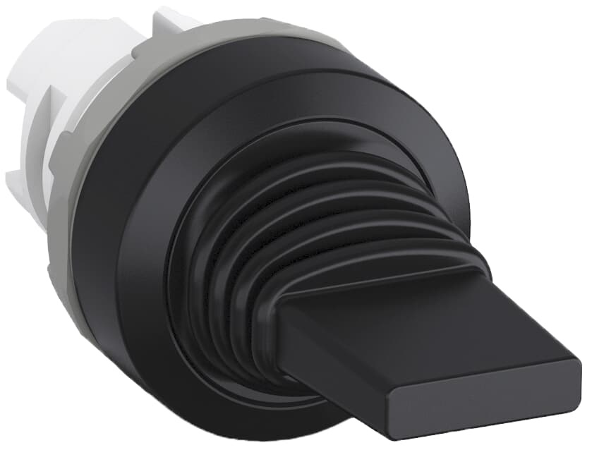 Interruttore toggle 3 posizioni 10 kOhm nero plastica non illuminato per controllo elettrico modulare