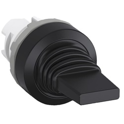 Interruttore toggle 3 posizioni 10 kOhm nero plastica non illuminato per controllo elettrico modulare