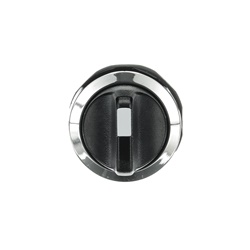 Selector Switch 3 posizioni mantenuto manopola corta nero per controllo elettrico industriale e civile
