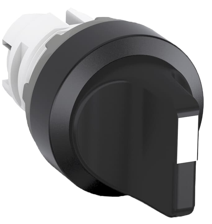 Selector switch 3 posizioni momentaneo nero plastica per controllo circuiti tripolari professionale elettrico