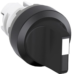 Selector switch 3 posizioni momentaneo nero plastica per controllo circuiti tripolari professionale elettrico