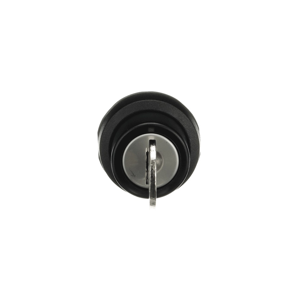 Selector Switch 3 posizioni a chiave nero plastica non illuminato per applicazioni industriali affidabili